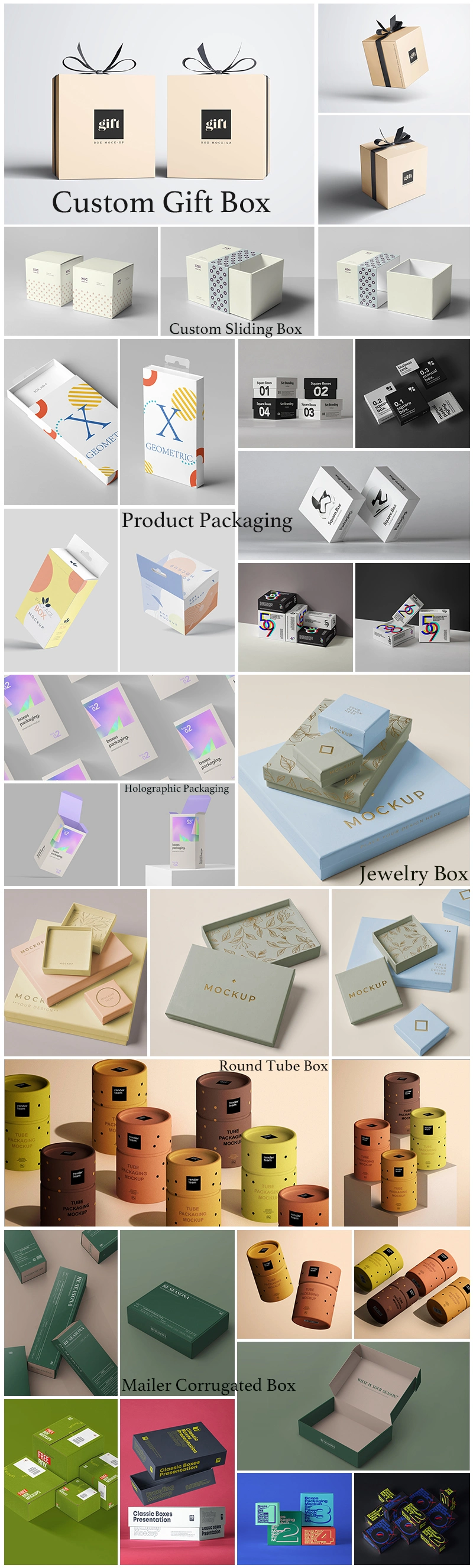 Custom Logo Full-Color Printing Corrugated Cardboard Carton Mailer Box Garment Packaging Box