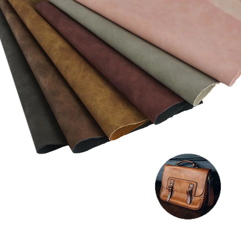 Hot Selling Fabrics Printing PU Leather Roll PU Material Leather Synthetic for Denim Fabric Jackets