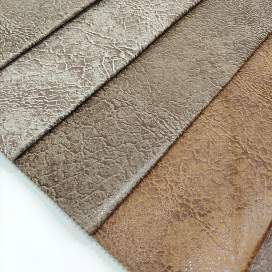 High Quality Velvet Super Soft Imitation Leather Composite Non-Woven Craft.